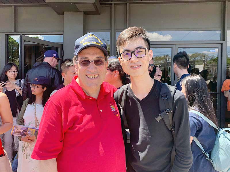 Memorial Day march with NYC Comptroller Stringer